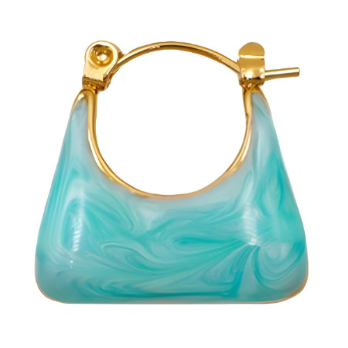 Handbag Drip Earring Buckle