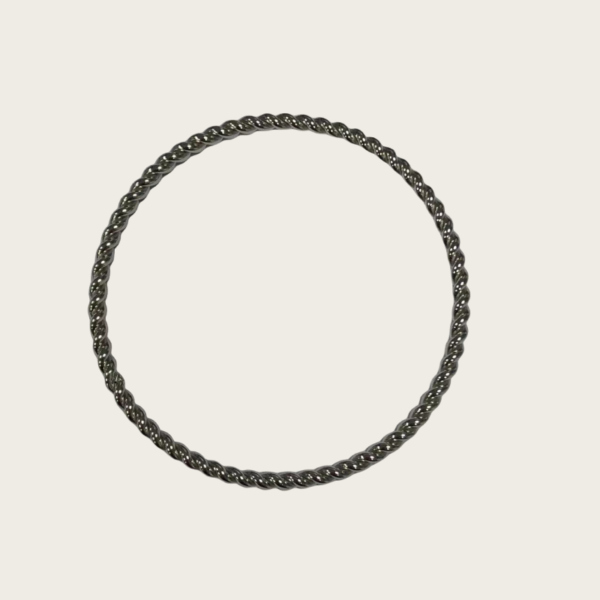 Silver Twisted - Rope - Style Bracelet supplier